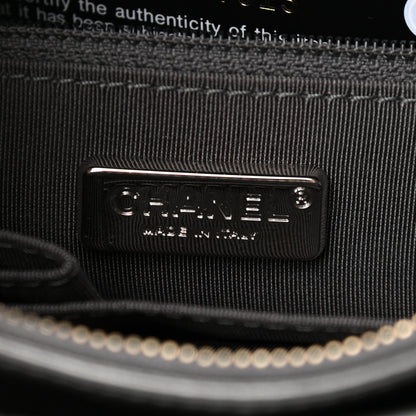 Chanel Sequin Calfskin Small Gabrielle Hobo Black 6 of 10