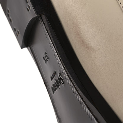 Saint Laurent Calfskin Penny Loafers 37.5  Crema Soft 11 of 12