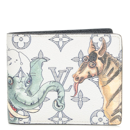 Louis Vuitton Savane Monogram Chapman Multiple Wallet 1 of 8