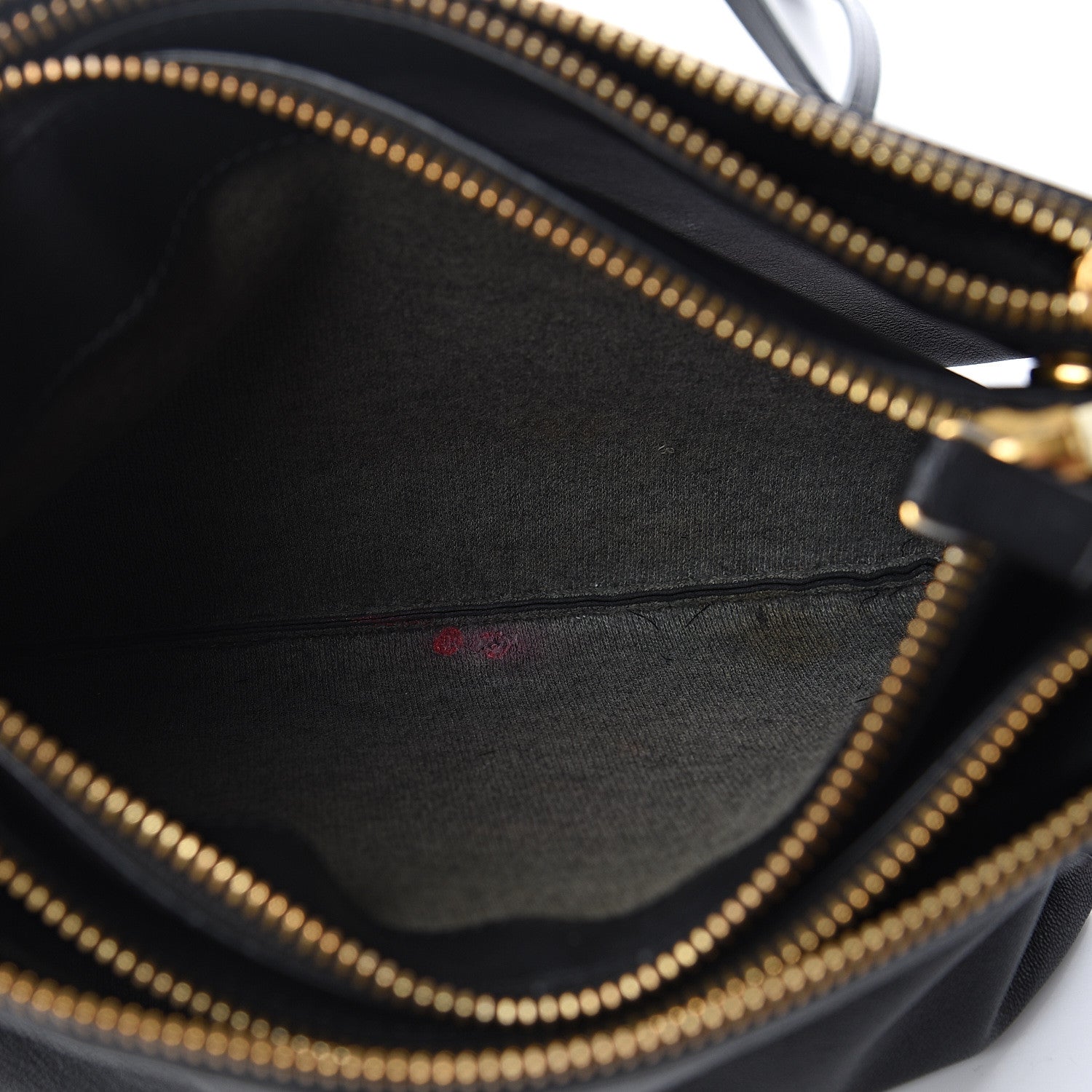 Celine Lambskin Small Trio Crossbody Bag Black 7 of 13
