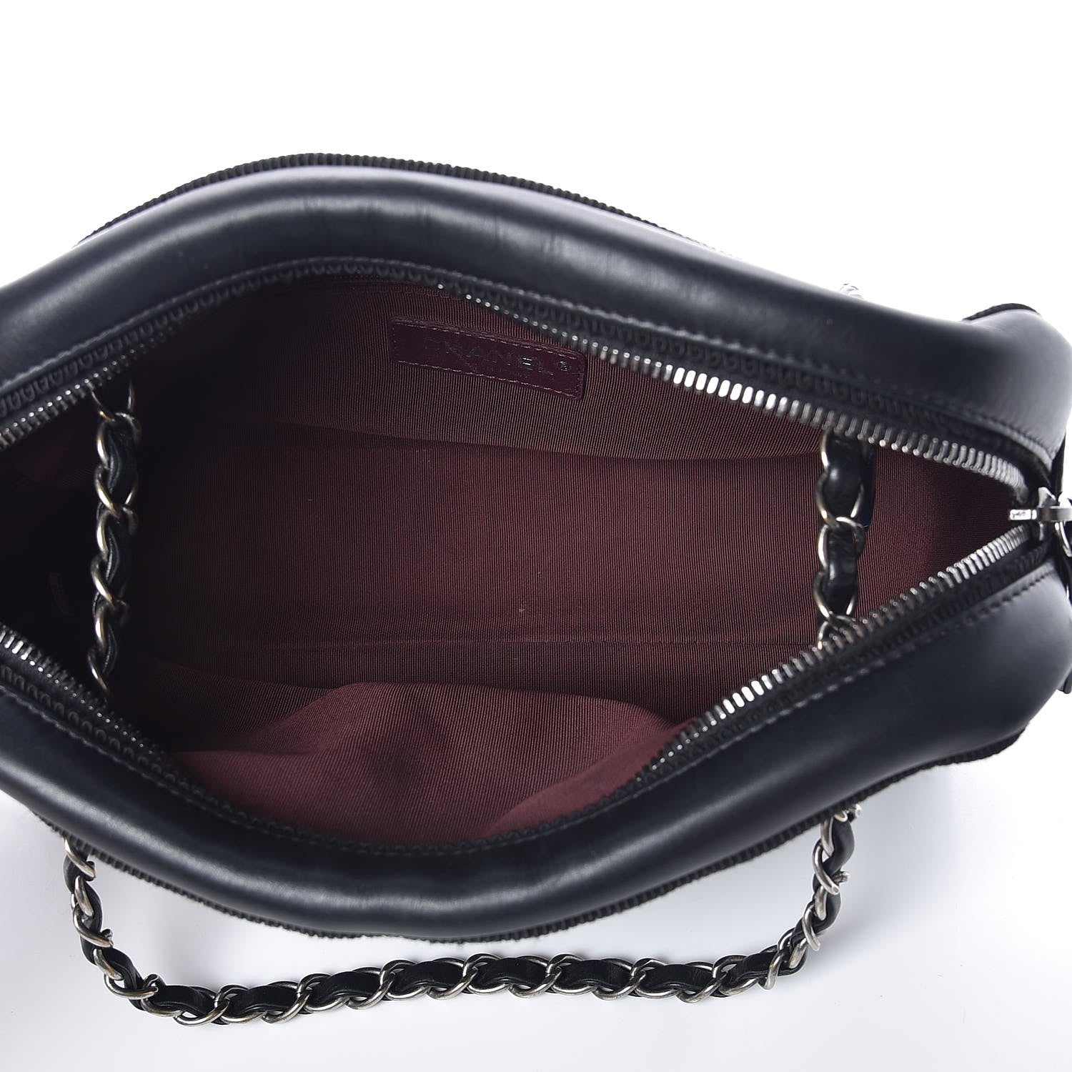 Chanel Calfskin Quilted Small Ballerine Camera Case Black 5 of 8
