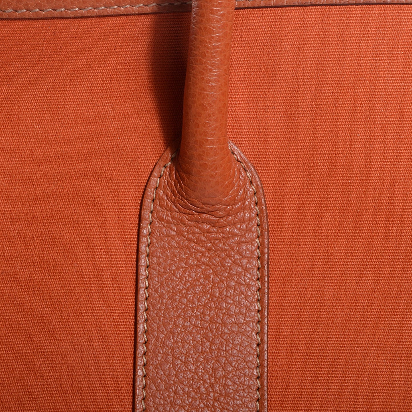Toile Buffle Skipper Garden Party Tote 36 MM Orange