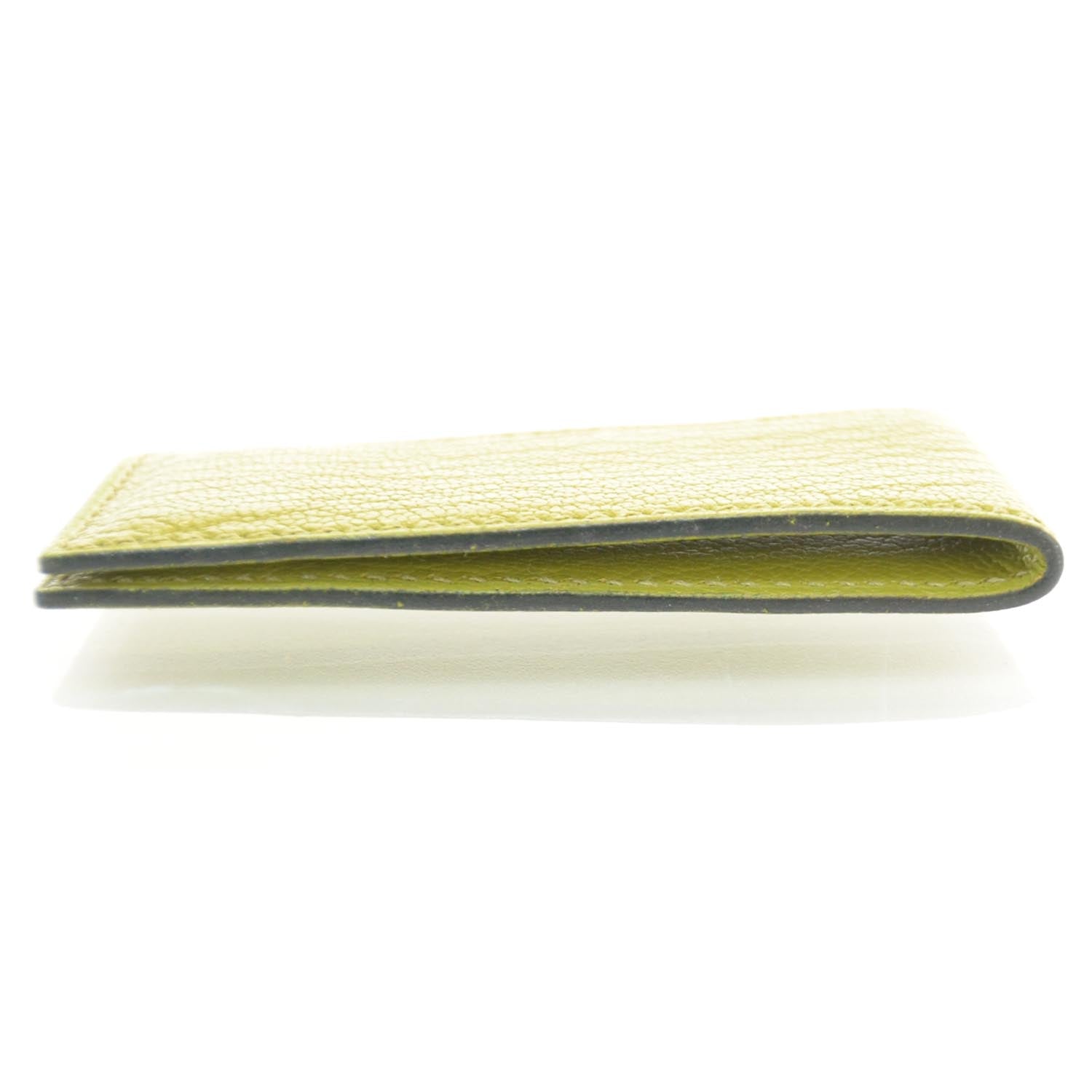 Hermes Chevre Klipdoc Paper Clip Holder Vert Anis 5 of 5