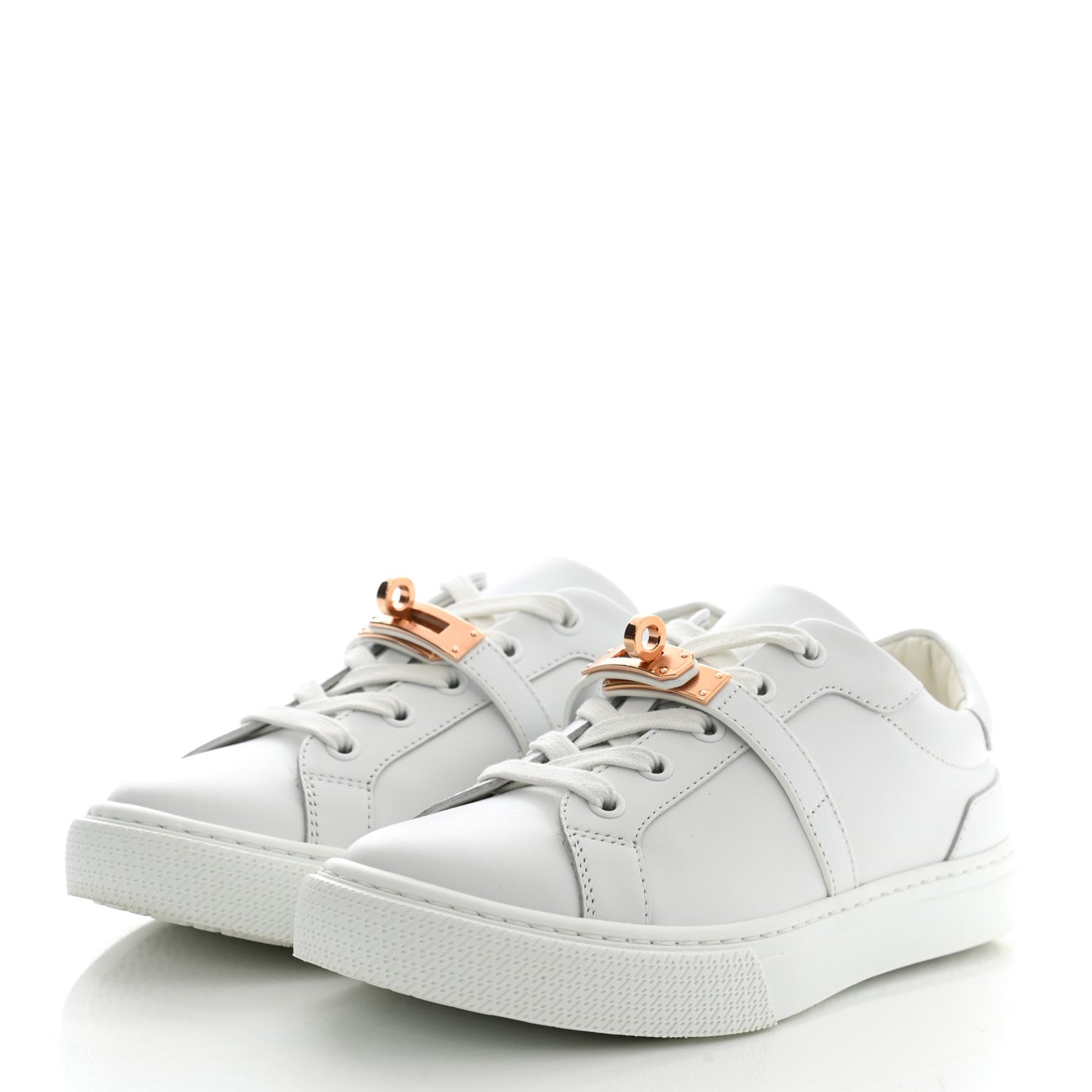 Calfskin Day Sneakers 35.5 White