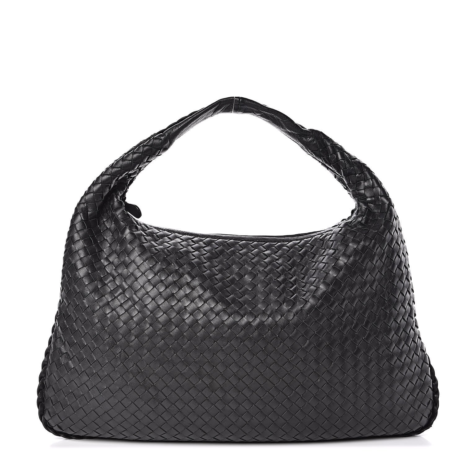 Bottega Veneta Nappa Intrecciato Large Veneta Hobo Black 1 of 10