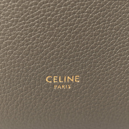 Celine Soft Grained Calfskin Small Sangle Bucket Bag Taupe 6 of 10