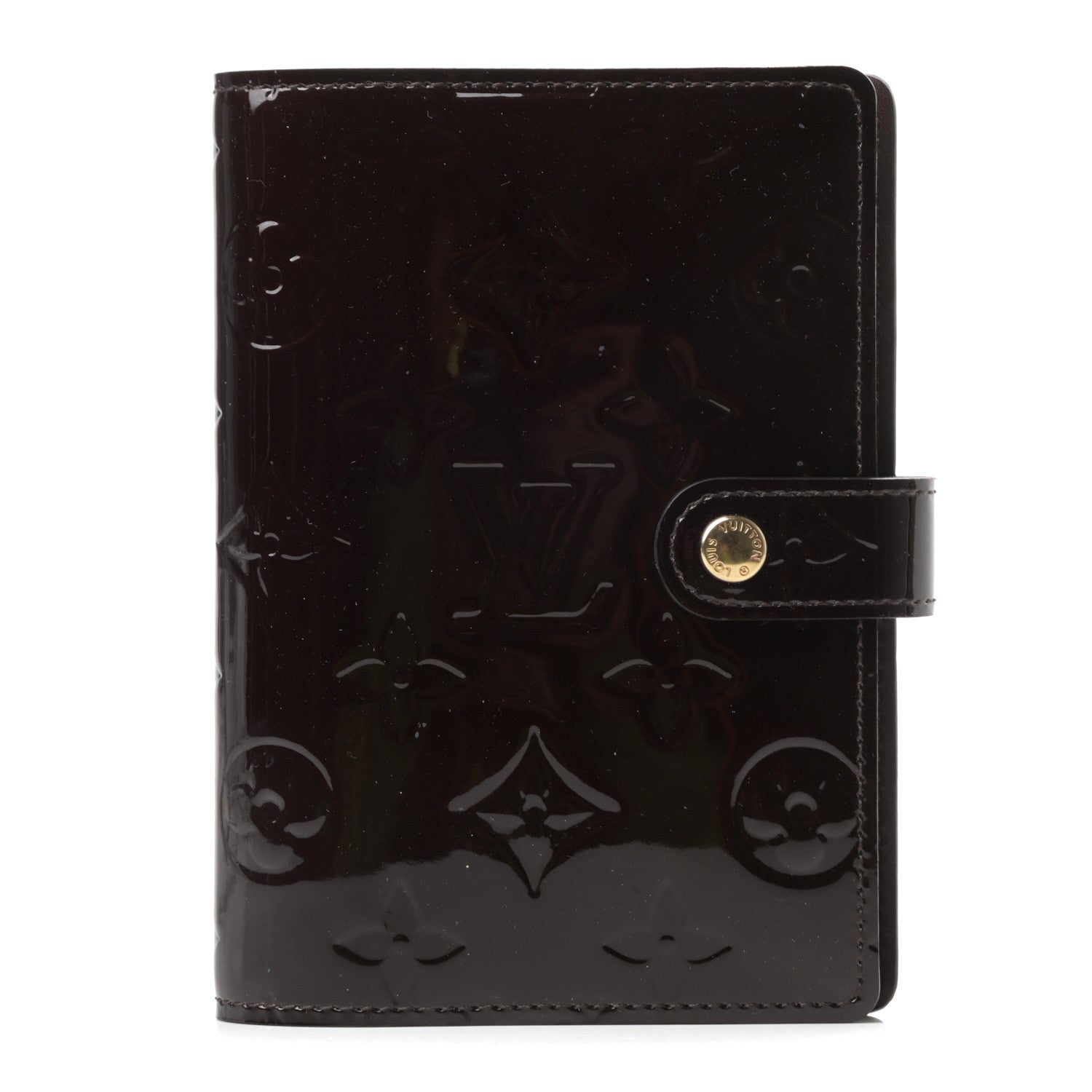Louis Vuitton Vernis Small Ring Agenda Cover Amarante 1 of 6