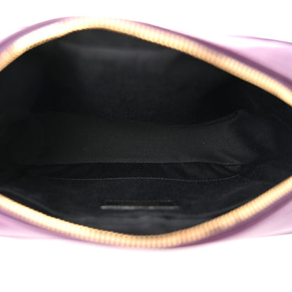 Saint Laurent Calfskin Matelasse Monogram Lou Camera Bag Purple 5 of 11
