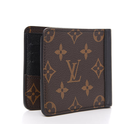 Louis Vuitton Monogram Macassar Gaspar Wallet 2 of 5