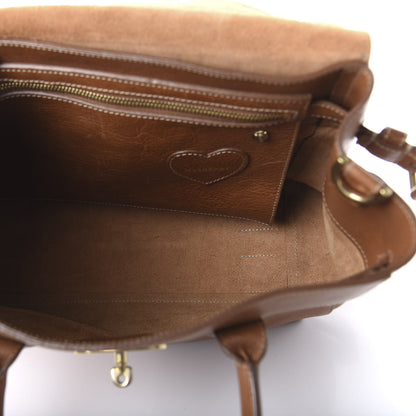 Mulberry Natural Leather Cara Delevigne Convertible Satchel Oak 4 of 10