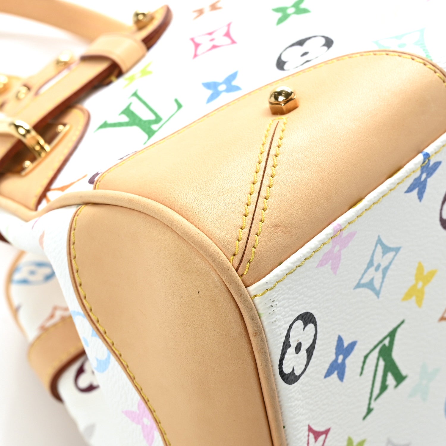 Louis Vuitton Monogram Multicolor Claudia White 9 of 12