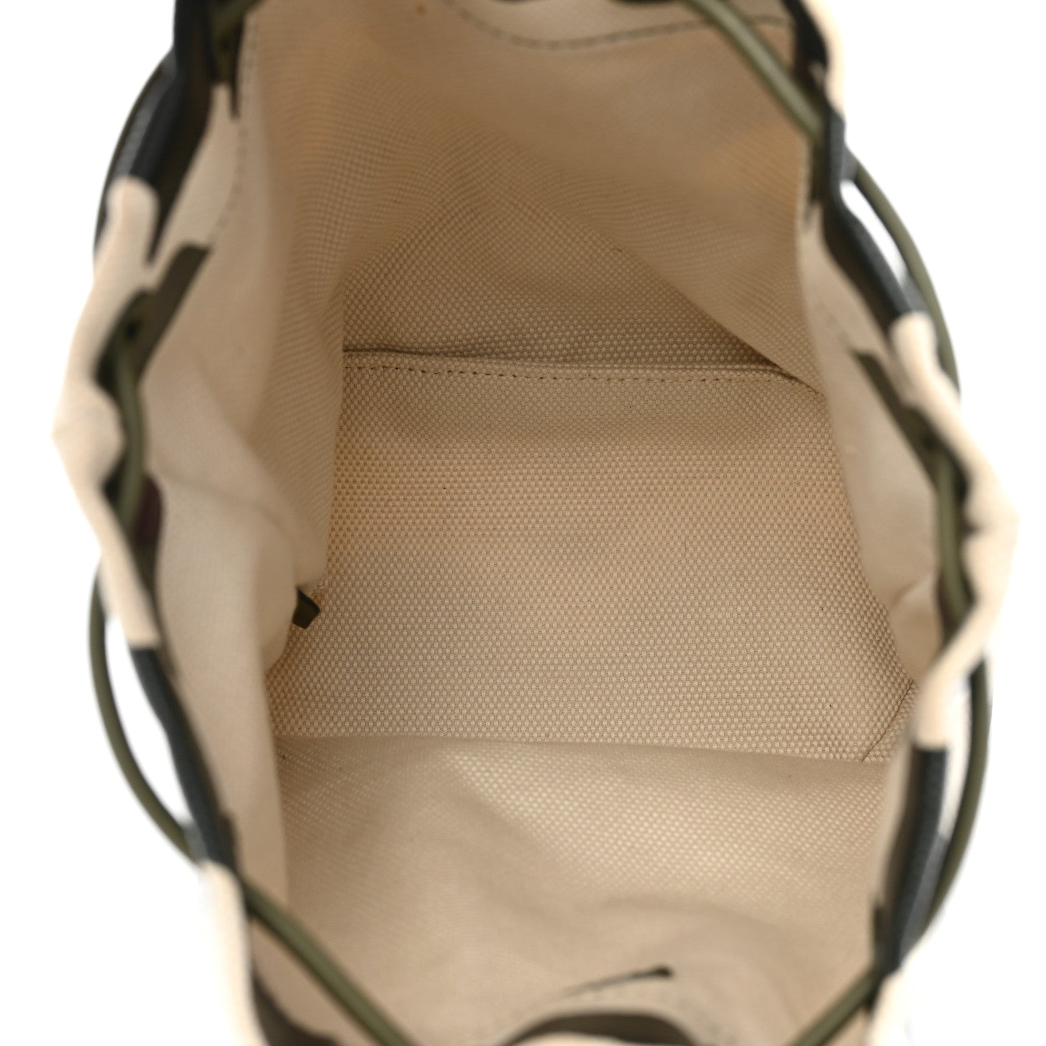 Burberry Coated Canvas Camouflage Print Phoebe Drawcord Pouch Multicolor 4 of 15