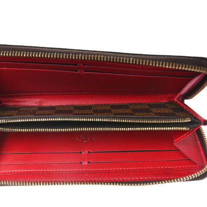 Louis Vuitton Damier Ebene Clemence Wallet Cherry 5 of 8