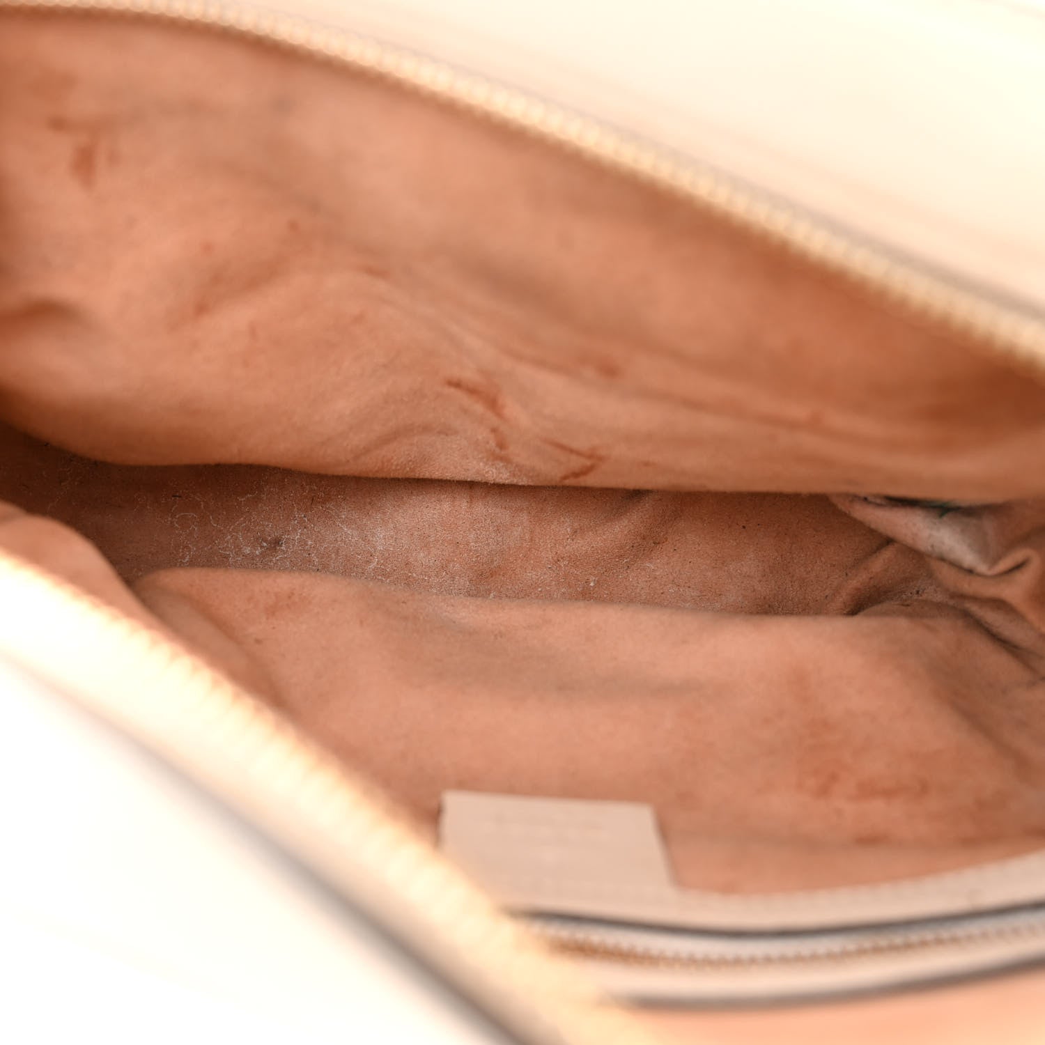 Gucci Azalea Calfskin Small Horsebit 1955 Shoulder Bag Mystic White 5 of 15