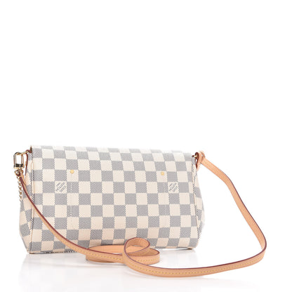Louis Vuitton Damier Azur Favorite MM 3 of 10