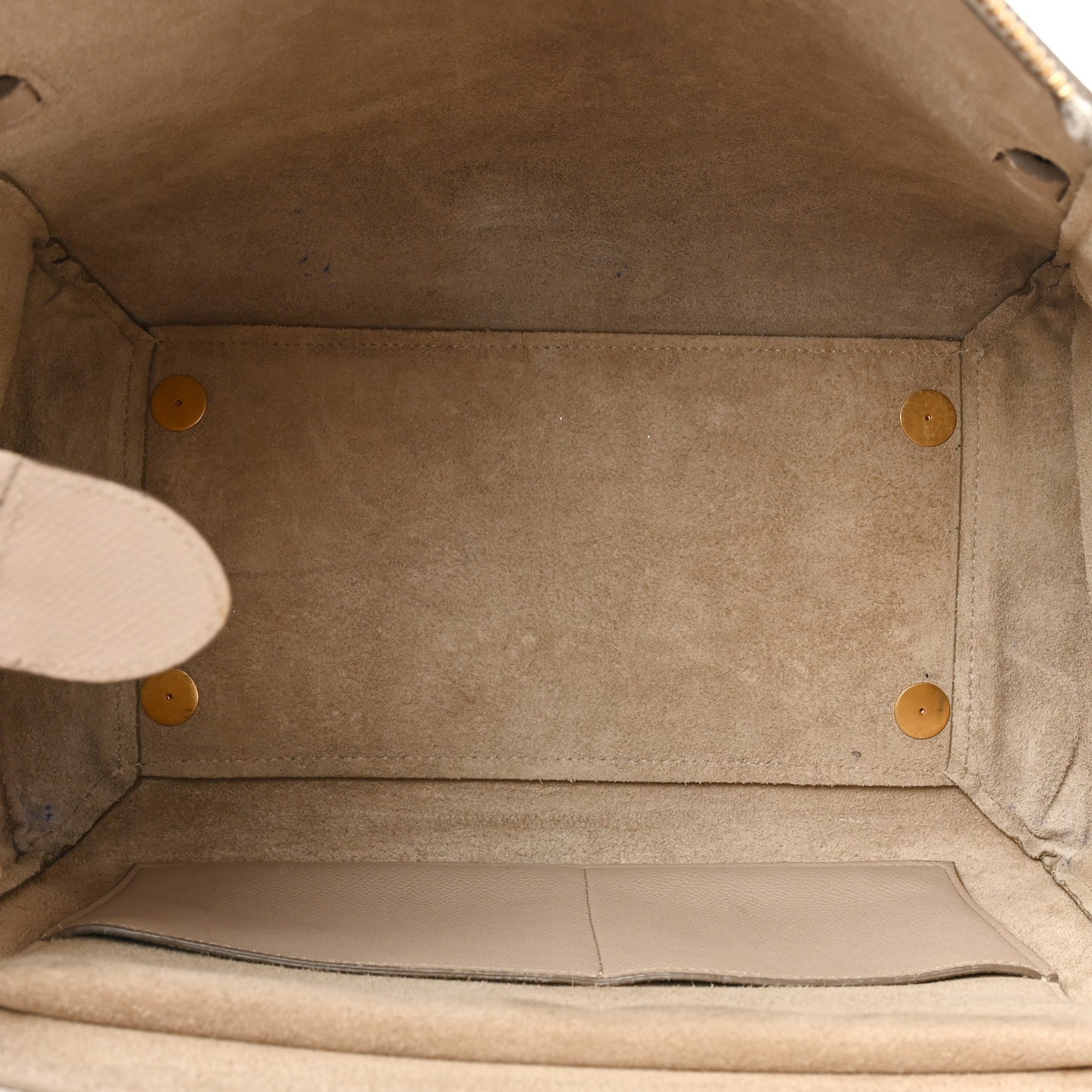 Grained Calfskin Mini Belt Bag Light Taupe