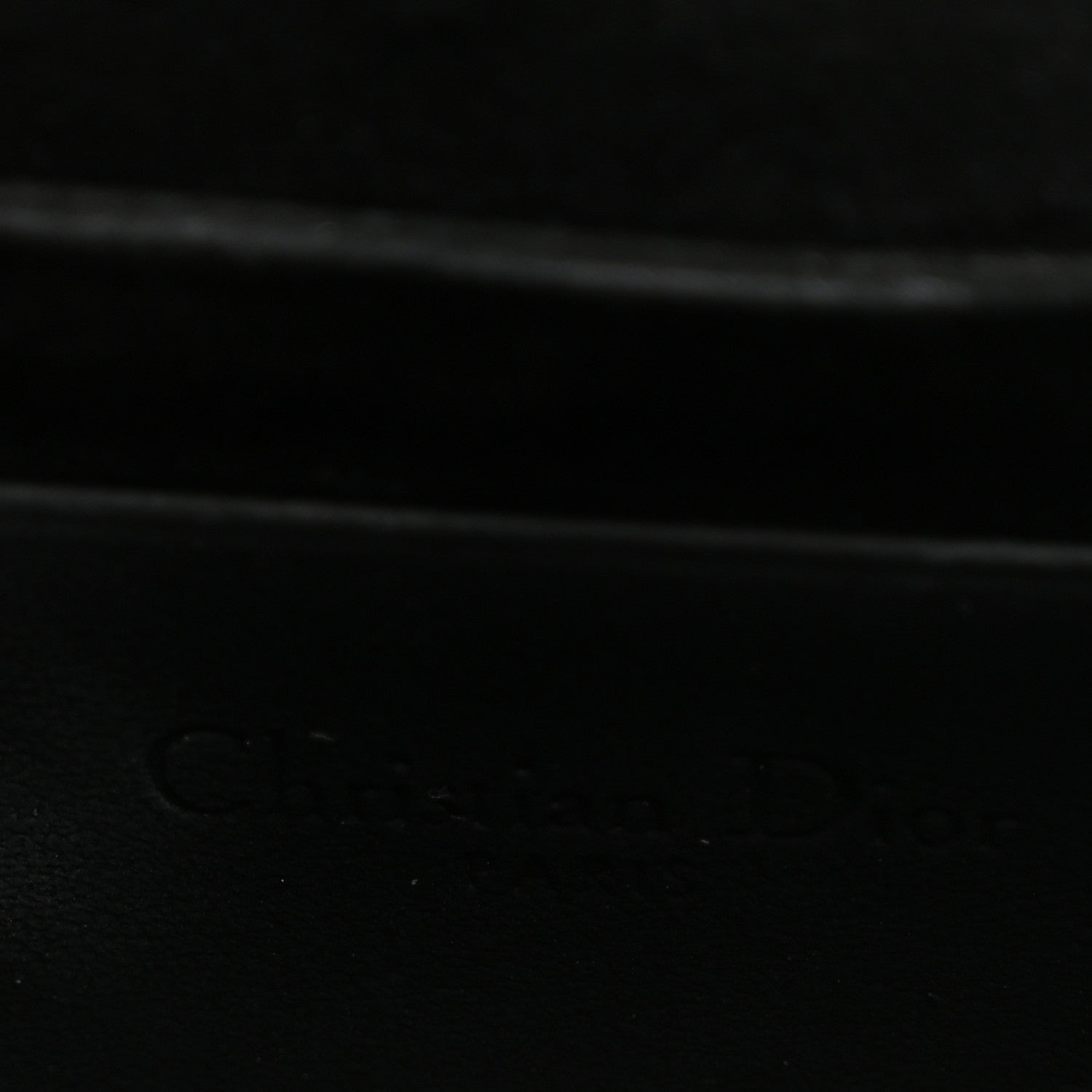 Christian Dior Ultra Matte Calfskin Cannage Nano Lady Dior Pouch Black 5 of 8