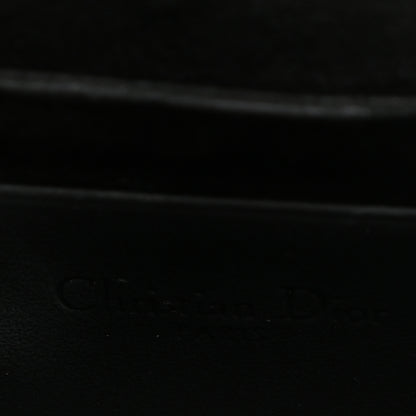Christian Dior Ultra Matte Calfskin Cannage Nano Lady Dior Pouch Black 5 of 8
