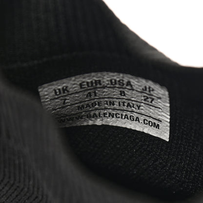 Balenciaga Neoprene Knit Mens Speed Graffiti Sneakers 41 Black Blue 8 of 8
