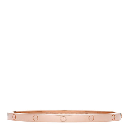 Cartier 18K Pink Gold Small LOVE Bracelet 16 1 of 7