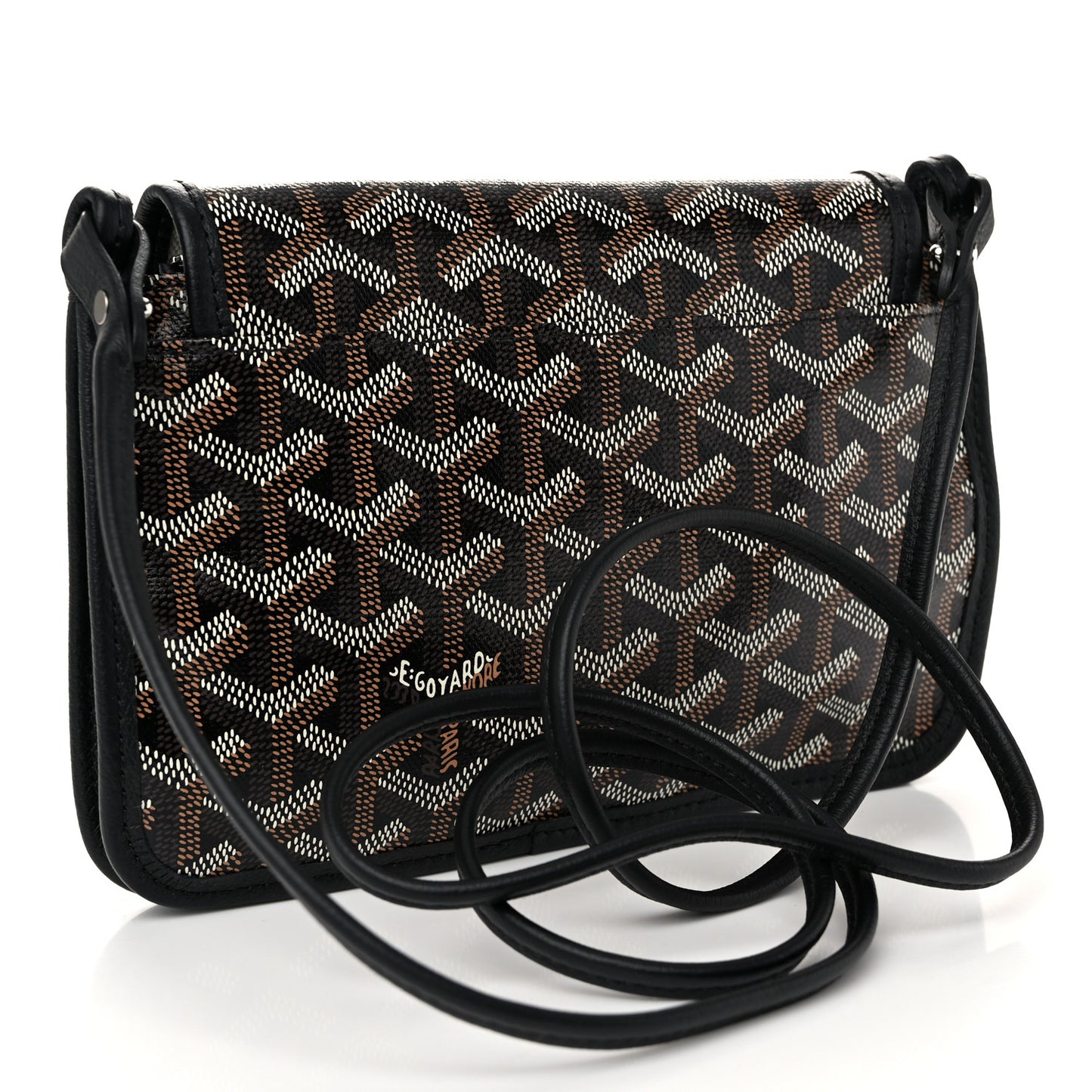 Goyardine Plumet Wallet Clutch Black