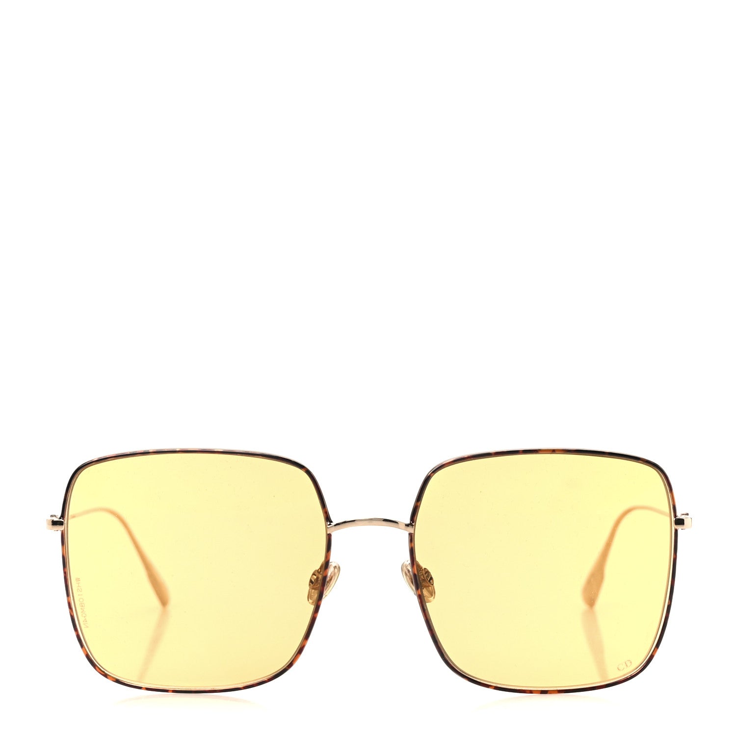 Christian Dior Metal Stellaire 1 Sunglasses Yellow Tortoise 2 of 9
