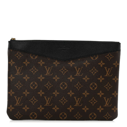 Louis Vuitton Monogram Daily Pouch Black 1 of 7