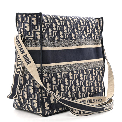 Christian Dior Oblique Medium Diorcamp Messenger Blue 3 of 16