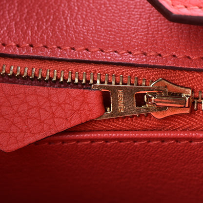 Hermes Togo Birkin 30 Rouge Tomate 15 of 35