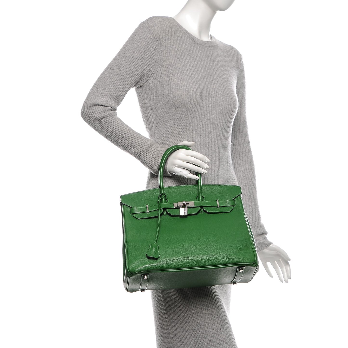 Epsom Birkin 35 Vert Bengale