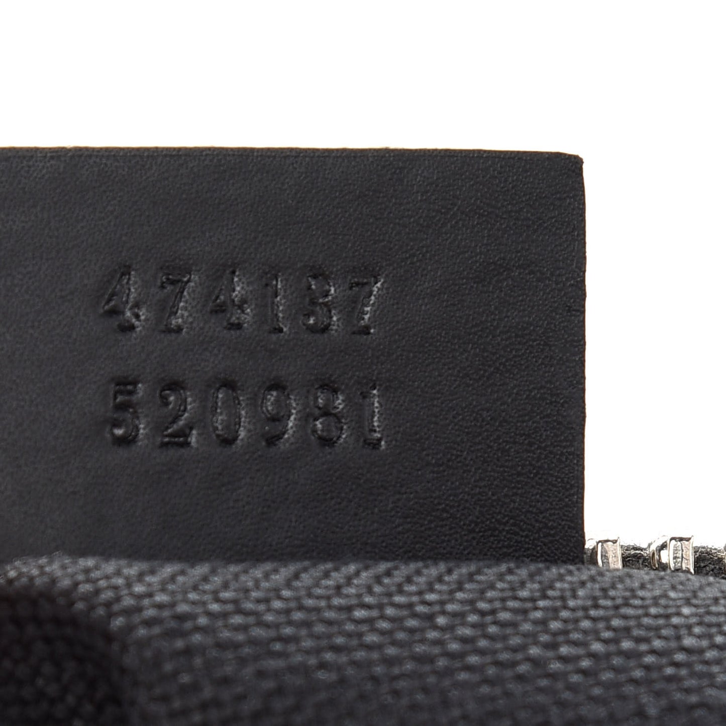 GG Supreme Monogram Appia Calfskin Web Flat Messenger Bag Black Grey