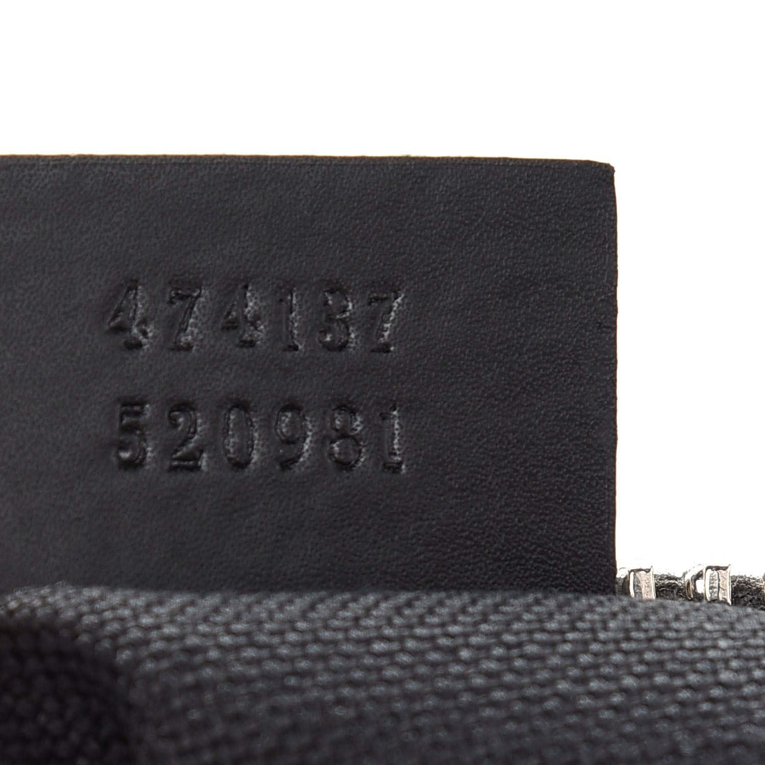 Gucci GG Supreme Monogram Appia Calfskin Web Flat Messenger Bag Black Grey 7 of 10