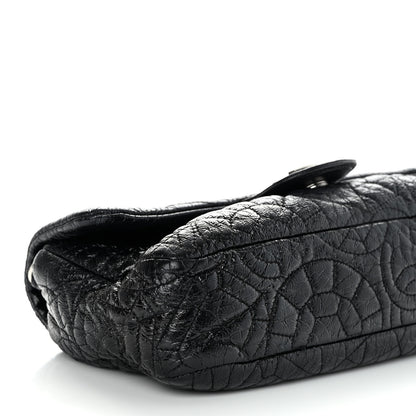 Chanel Vinyl Small Graphic Edge Flap Black 8 of 9