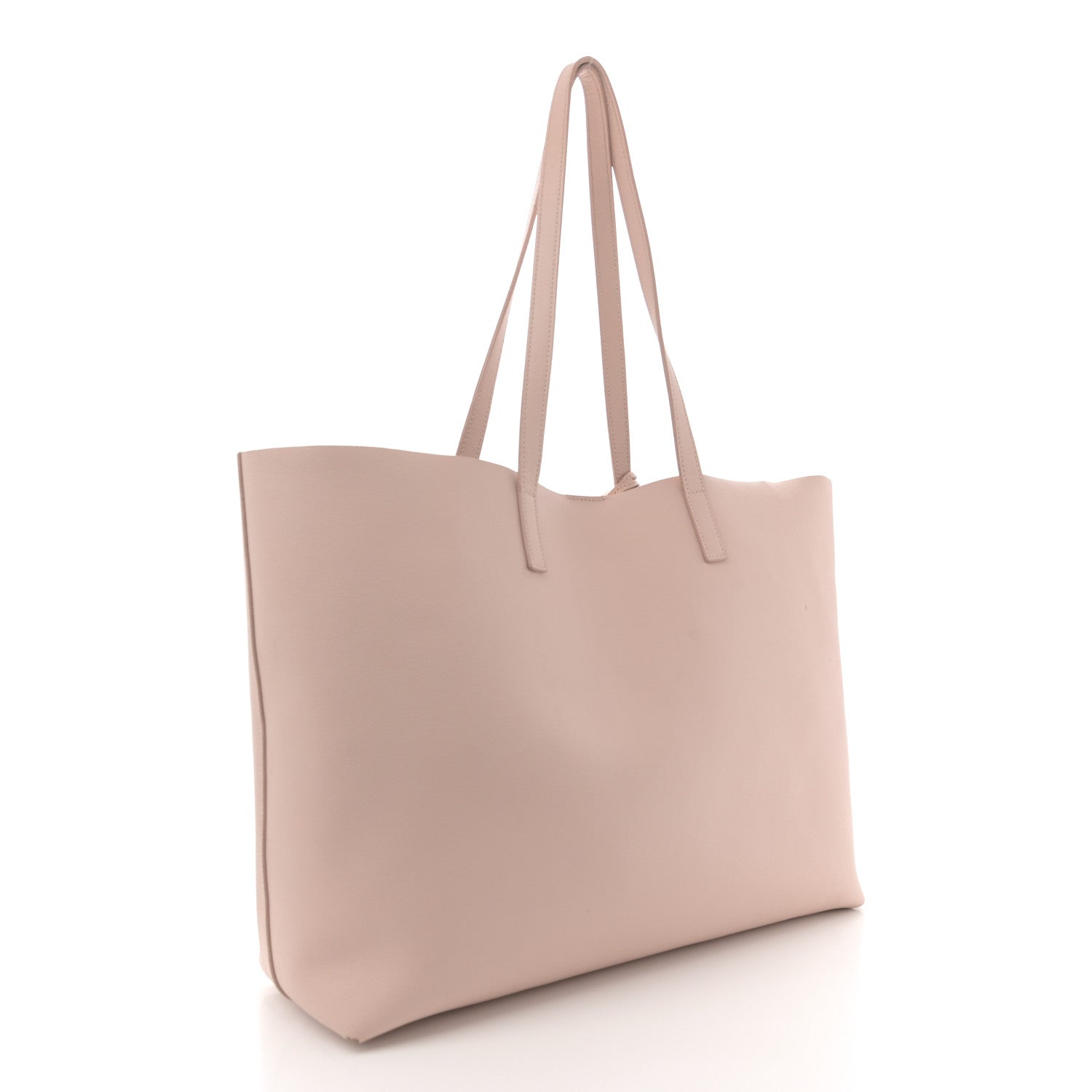 Saint Laurent Calfskin Large Shopping Tote Pale Blush 4 of 17