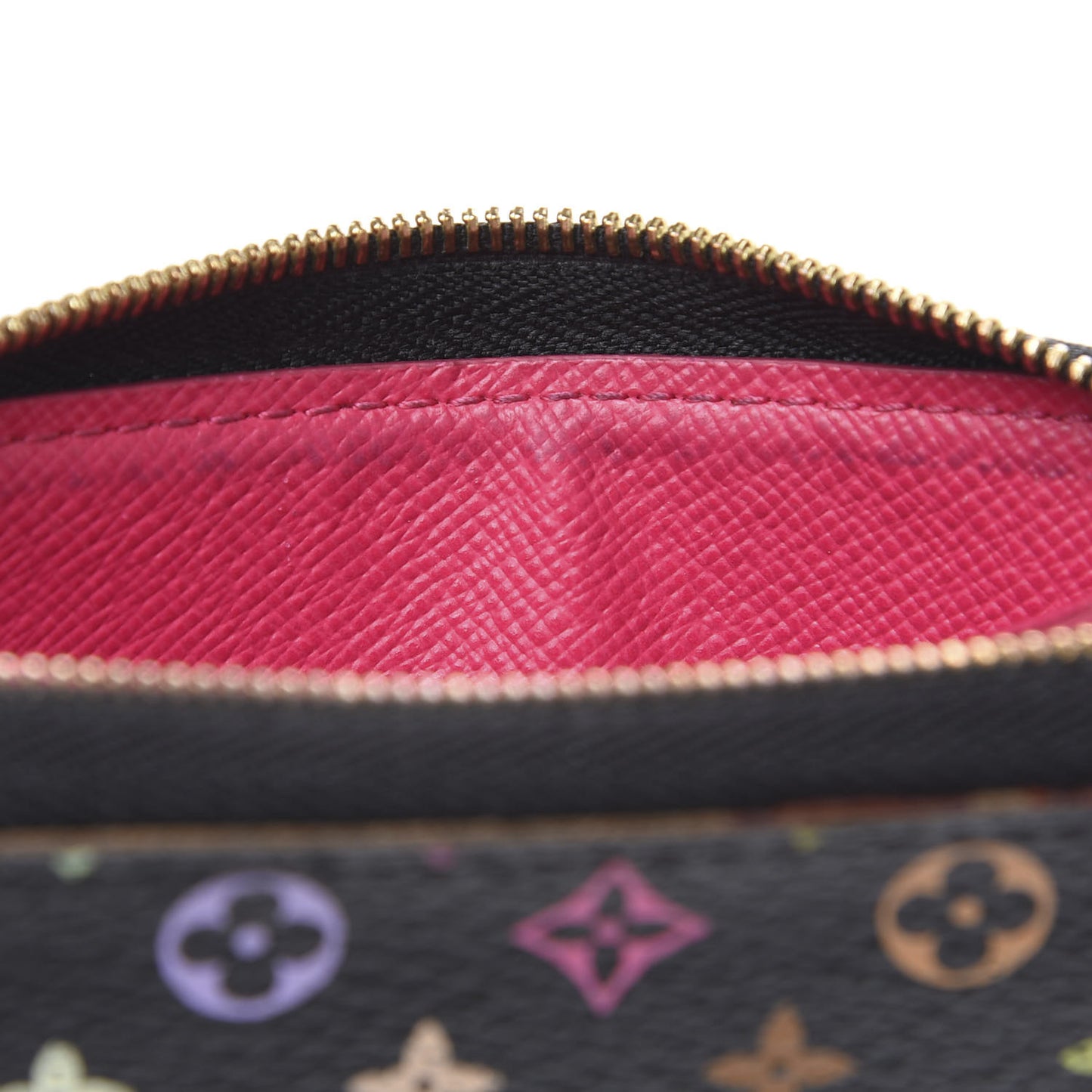 Monogram Multicolor Zippy Coin Purse Black Grenade