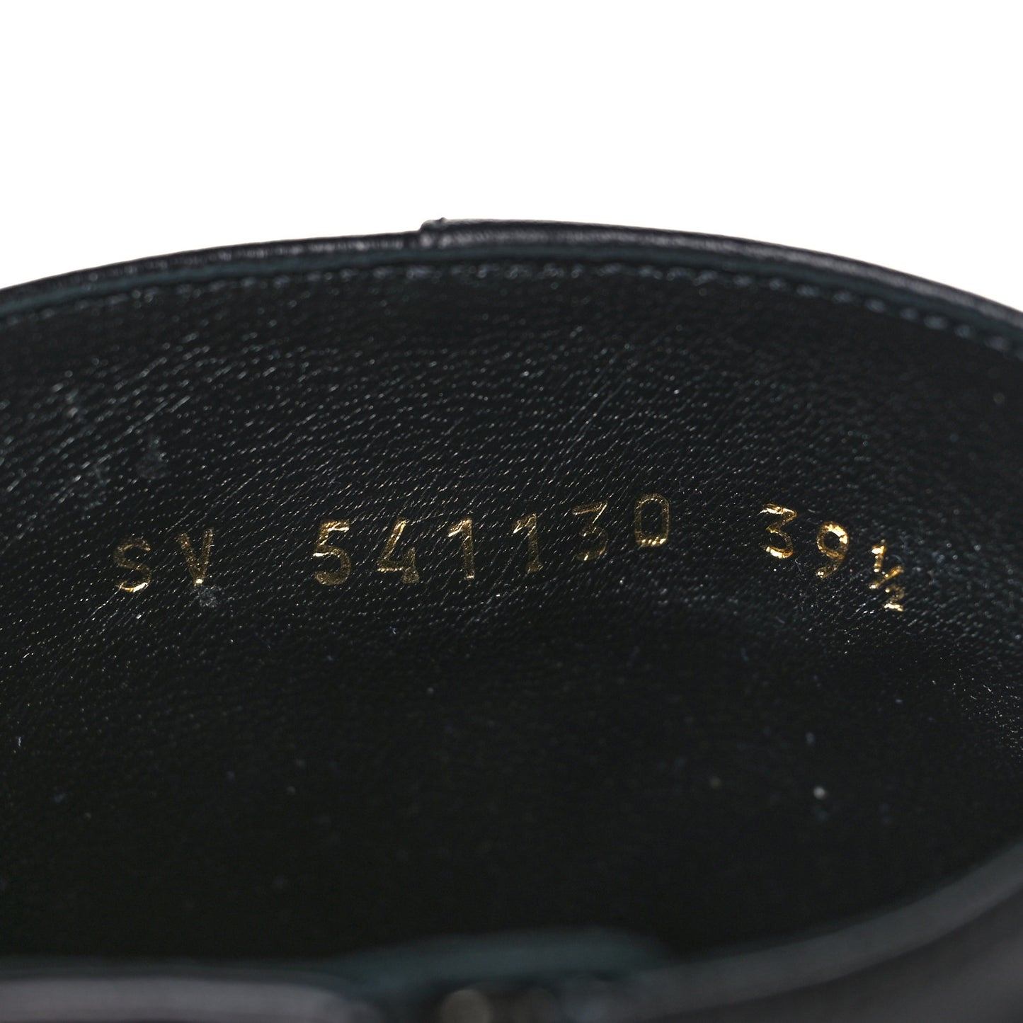 Nappa Vendome Loulou Ankle Zip Boots 39.5 Black