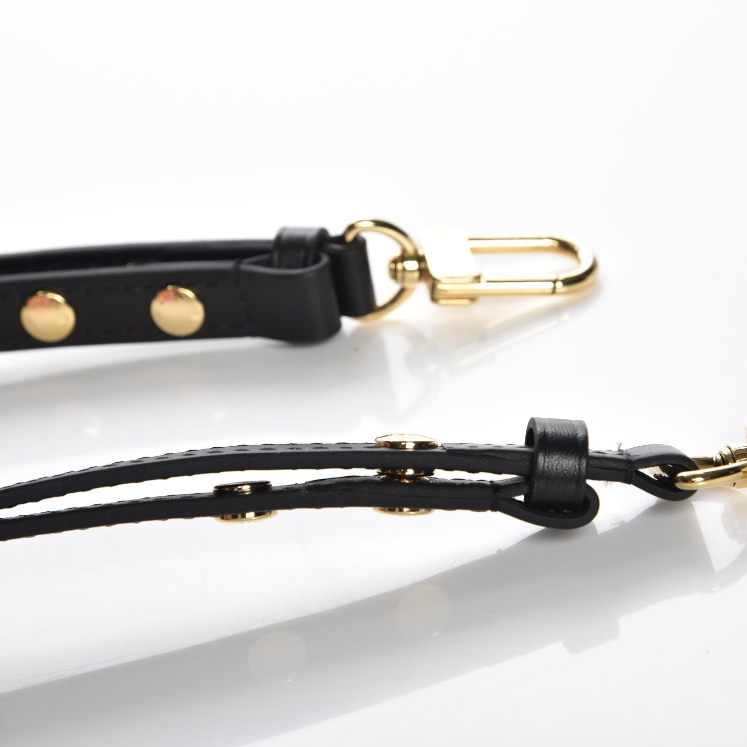 Louis Vuitton Calfskin Neonoe Shoulder Strap Black 5 of 5