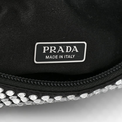 Prada Satin Crystal Mini Re-Edition 2000 Bag Cristal 5 of 10