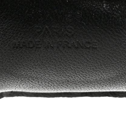 Hermes Milo Lambskin Grigri Rodeo Horse Bag Charm PM Black Sienne Gold 4 of 6