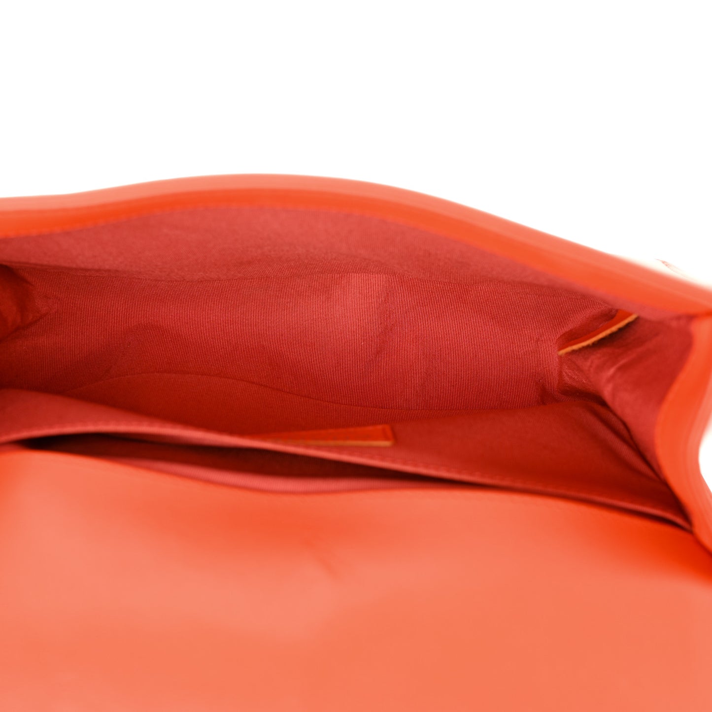 Calfskin Chevron Quilted Medium Boy Flap Coral