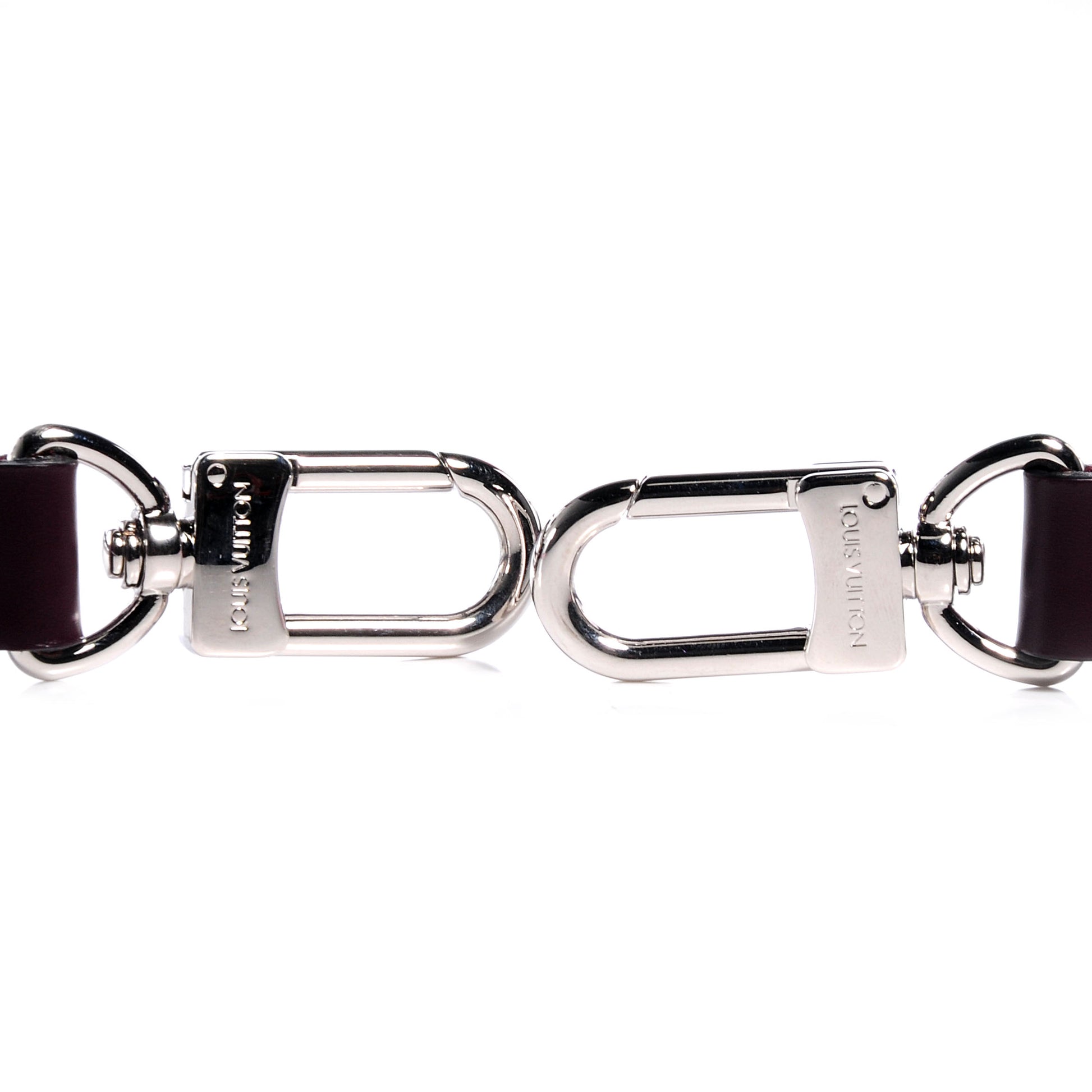 Louis Vuitton Leather Adjustable Strap Cassis 5 of 6