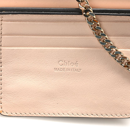 Chloe Suede Calfskin Small Faye Shoulder Bag Cement Pink 6 of 9