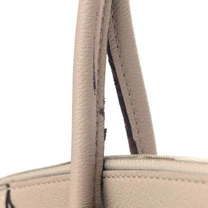 Louis Vuitton Veau Cachemire Soft Lockit PM Galet 6 of 12
