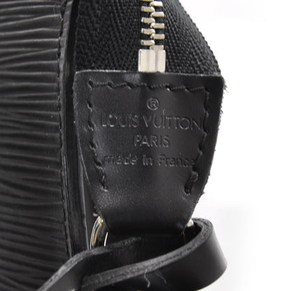 Louis Vuitton Epi Pochette Accessories Bag Black 8 of 8