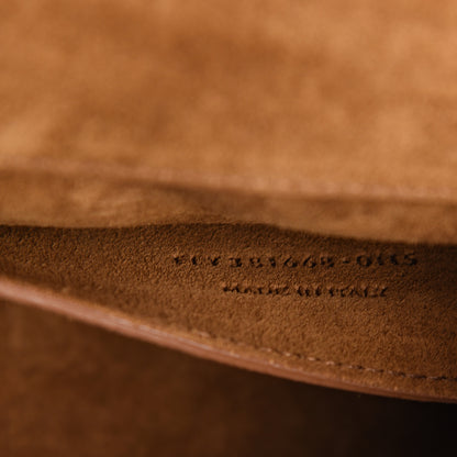 Saint Laurent Suede Fringe Baby Monogram Satchel Light Ocre 6 of 11
