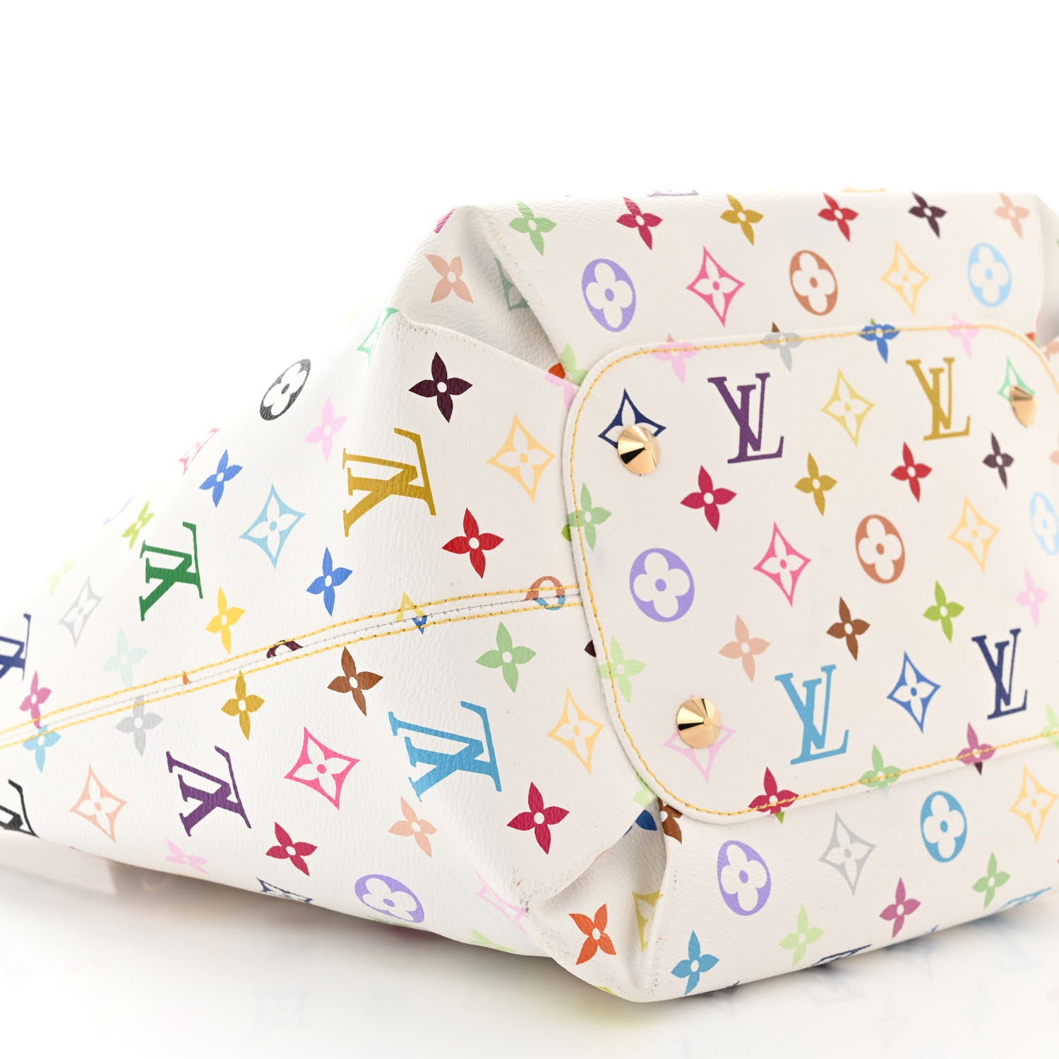 Louis Vuitton Monogram Multicolor Annie GM White 9 of 12