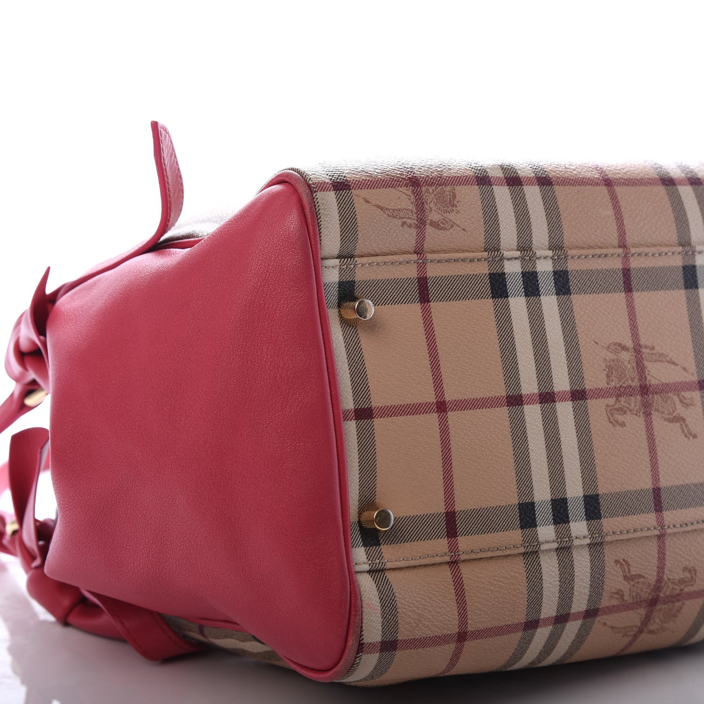 Haymarket Check Bow Canterbury Tote Pink