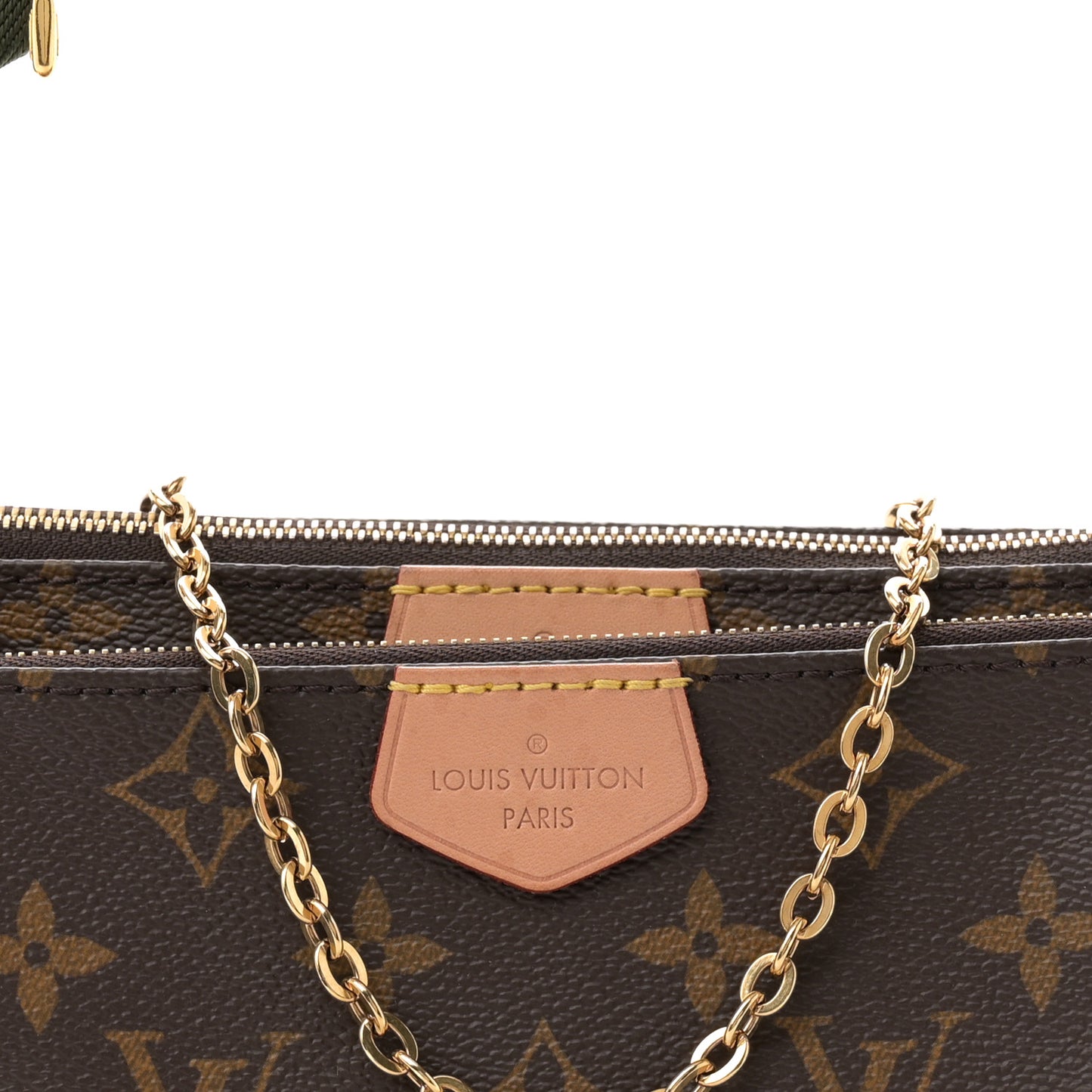 Monogram Multi Pochette Accessories Kaki