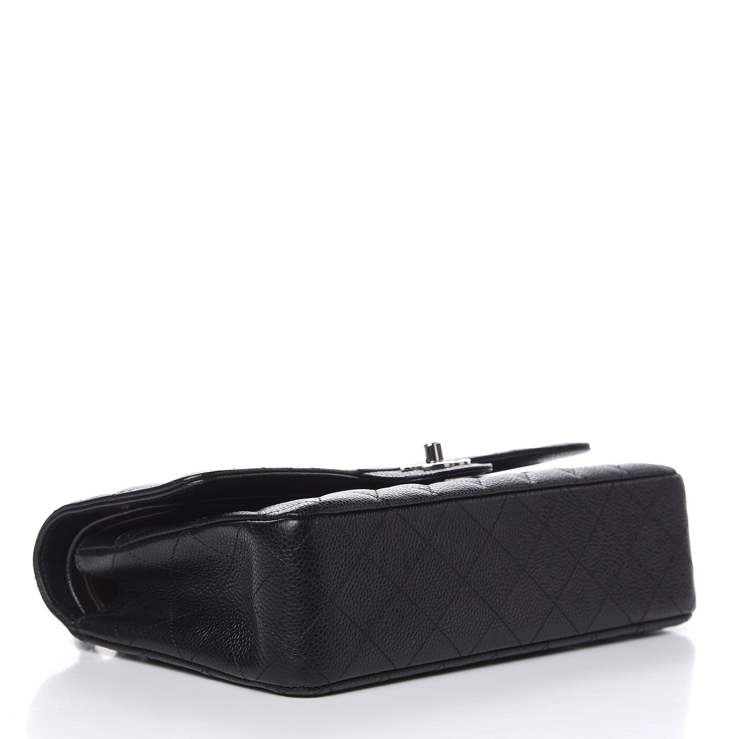 Chanel Caviar Quilted Medium Double Flap Black 4 of 12