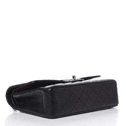 Chanel Caviar Quilted Medium Double Flap Black 4 of 12